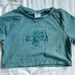 Gymshark Women’s Teal Crop Top